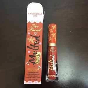 Too Faced Melted Matte Gingerbread Girl